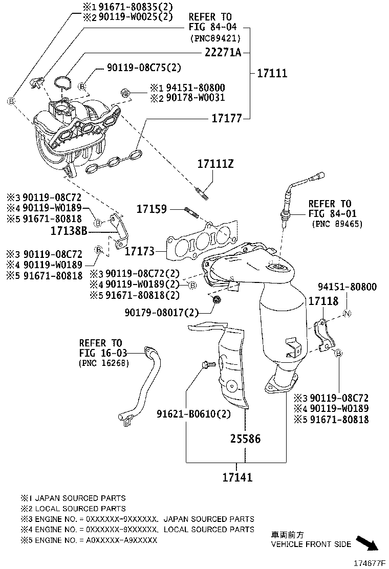 15474-33010 PIPE, TURBO OIL OUTLET product image