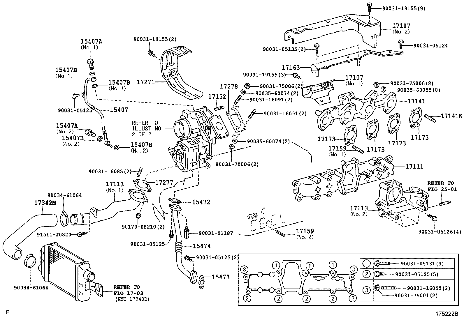 17101-75050 MANIFOLD, INTAKE product image