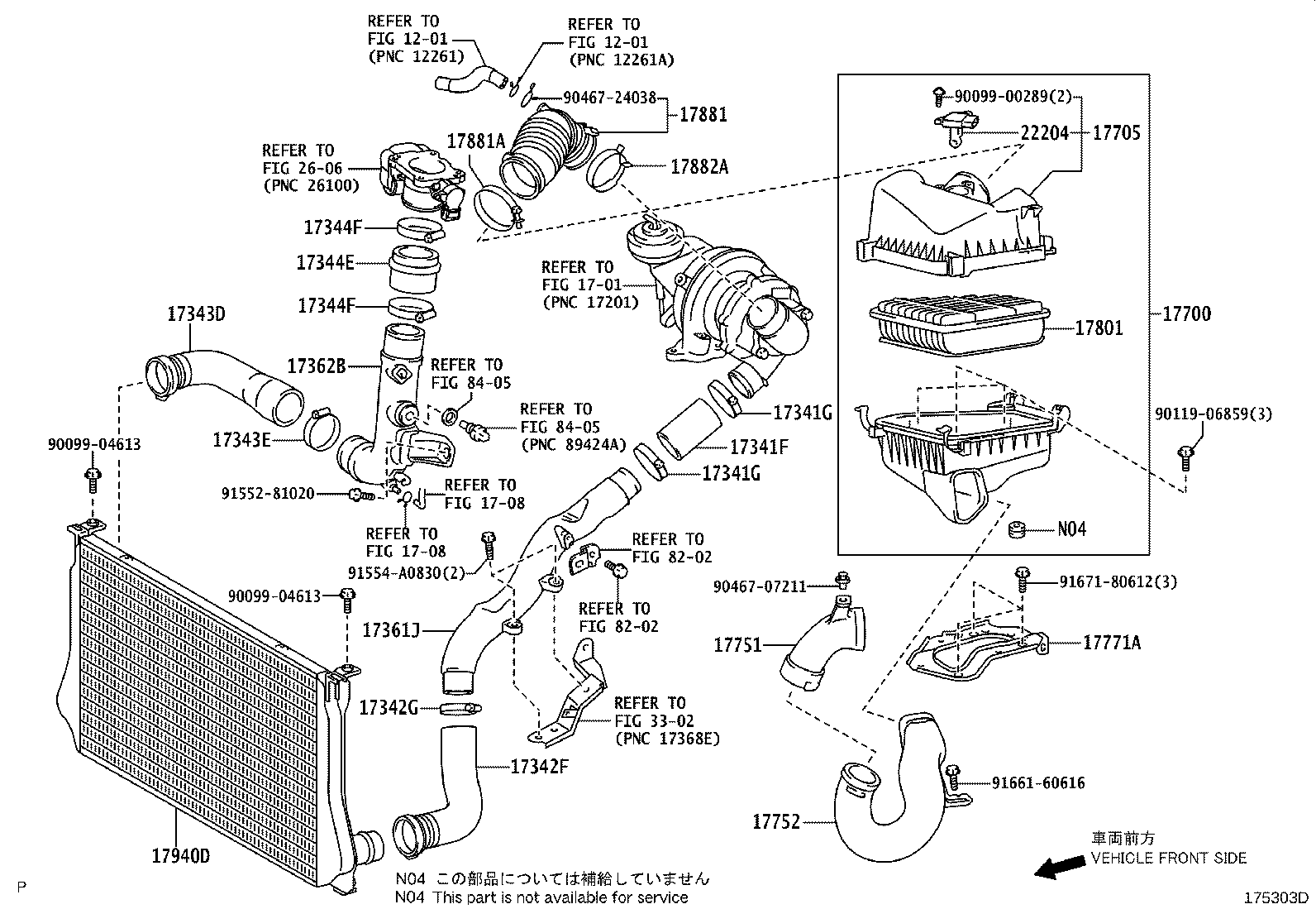 17700-22210 CLEANER ASSY, AIR product image