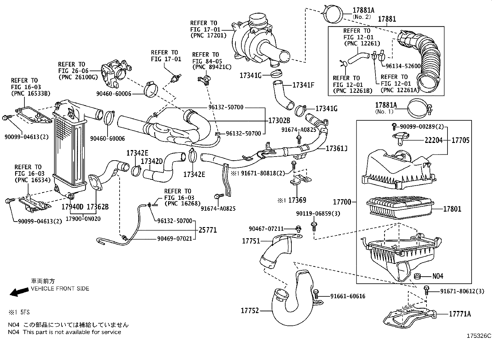 17700-22210 CLEANER ASSY, AIR product image