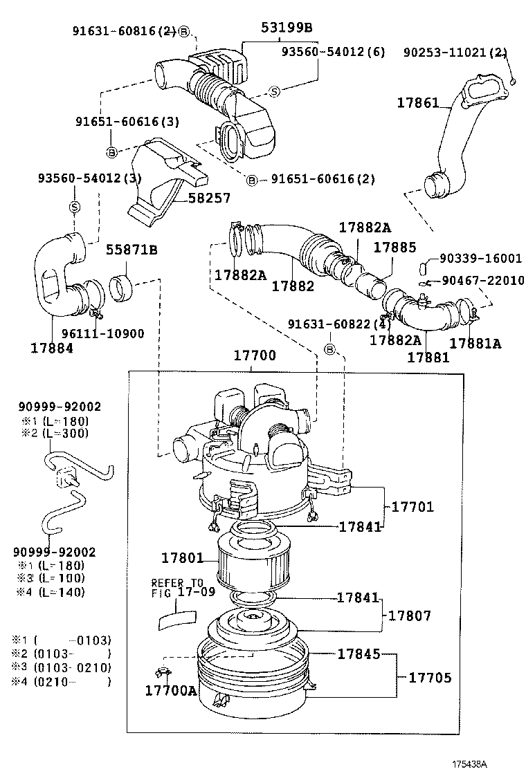 17030-78481 HOSE, AIR, NO.2 product image