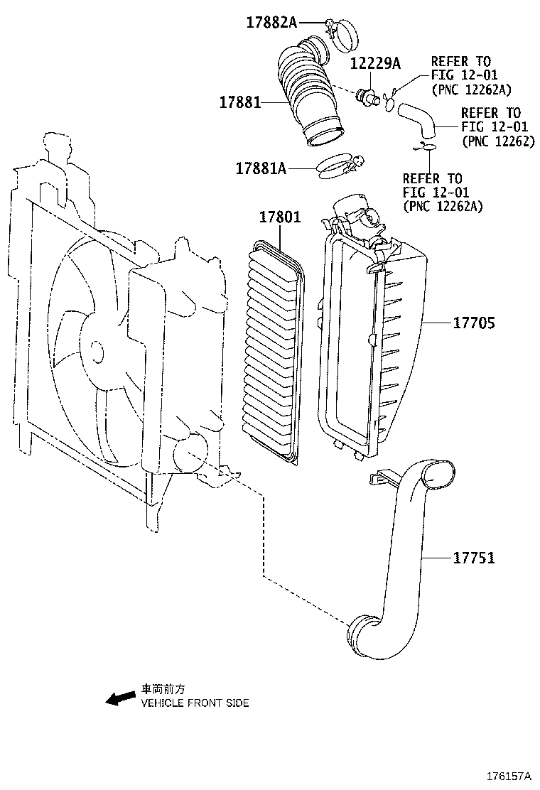 96111-10780 CLAMP(FOR AIR CLEANER HOSE, NO.1) product image