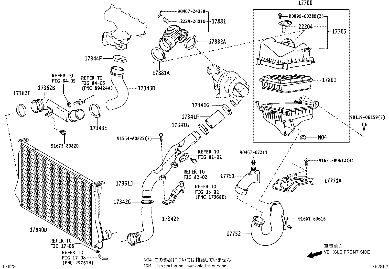 17700-22210 CLEANER ASSY, AIR product image