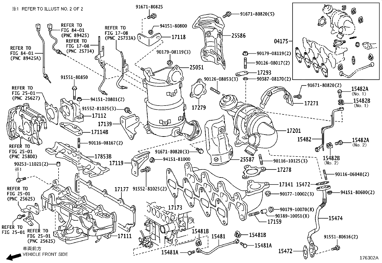 17167-37010 INSULATOR, EXHAUST MANIFOLD HEAT, NO.1 product image