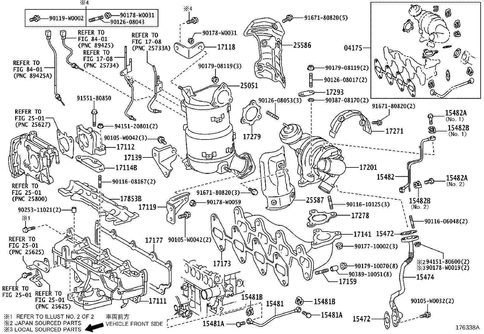 17141-37150 MANIFOLD, EXHAUST product image