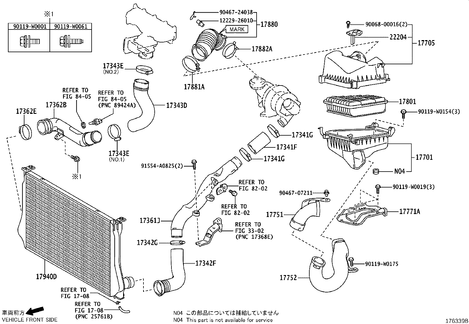 17705-37121 CAP SUB-ASSY, AIR CLEANER product image