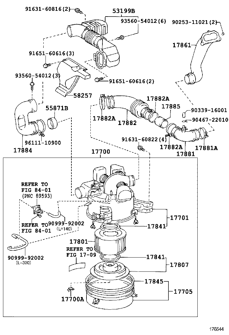 17030-78481 HOSE, AIR, NO.2 product image