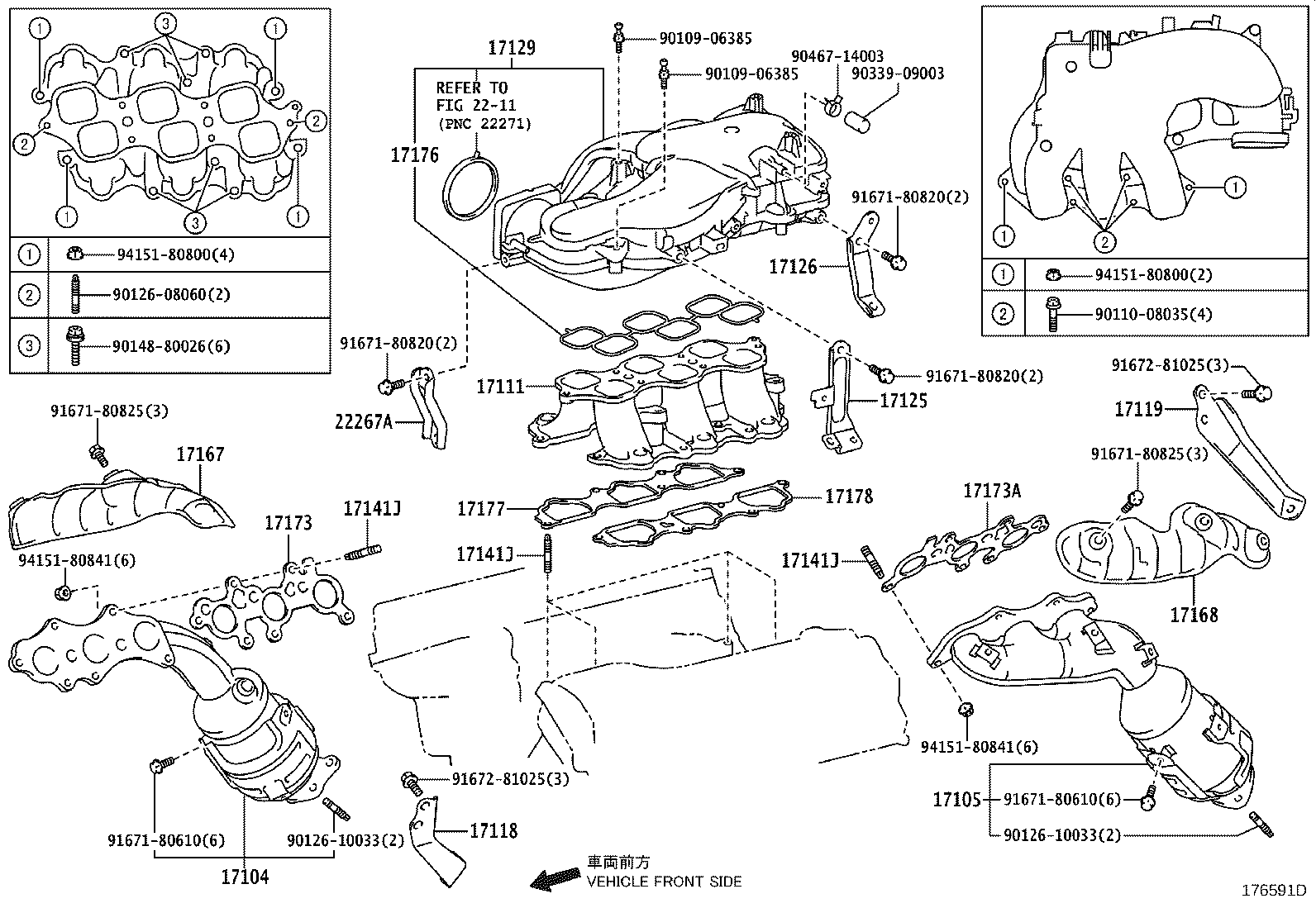 04175-30231 GASKET KIT, TURBOCHARGER product image