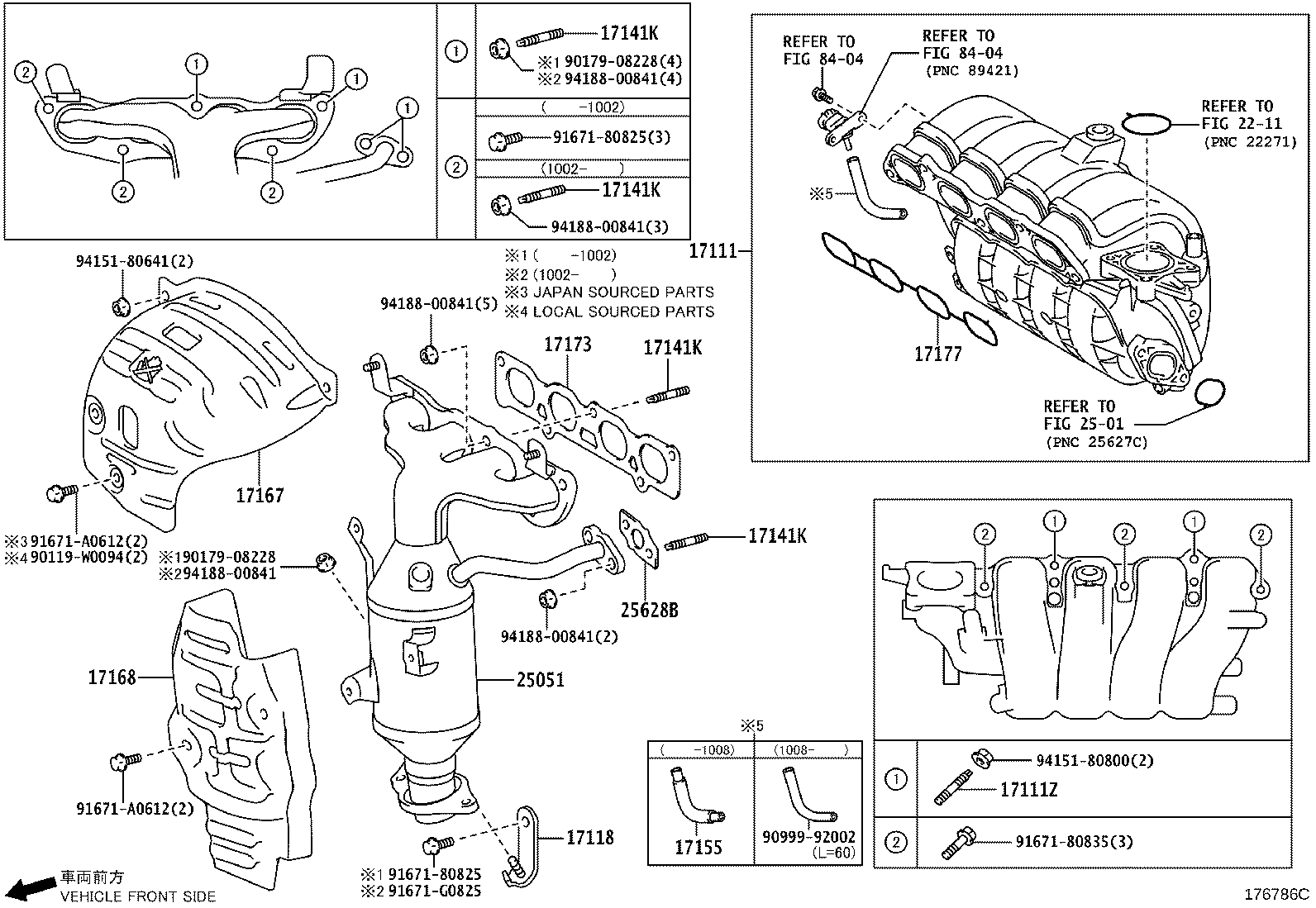 17141-37150 MANIFOLD, EXHAUST product image