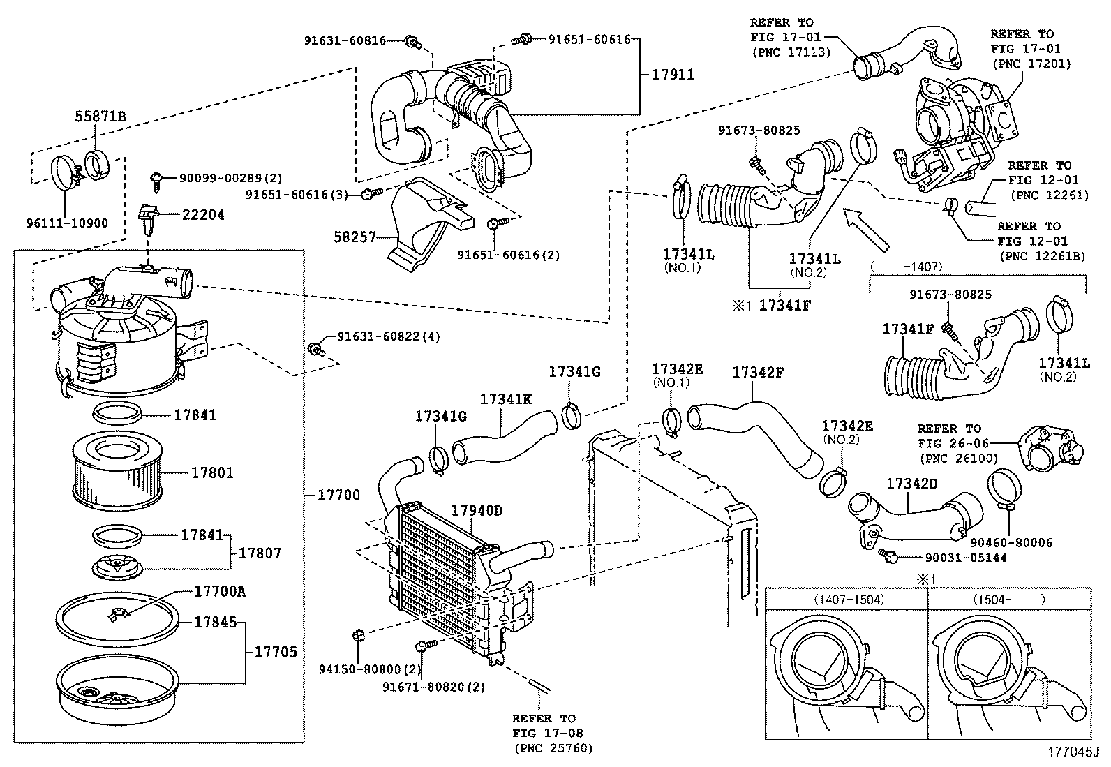 90460-63010 CLAMP OR CLIP(FOR AIR HOSE, NO.1) product image