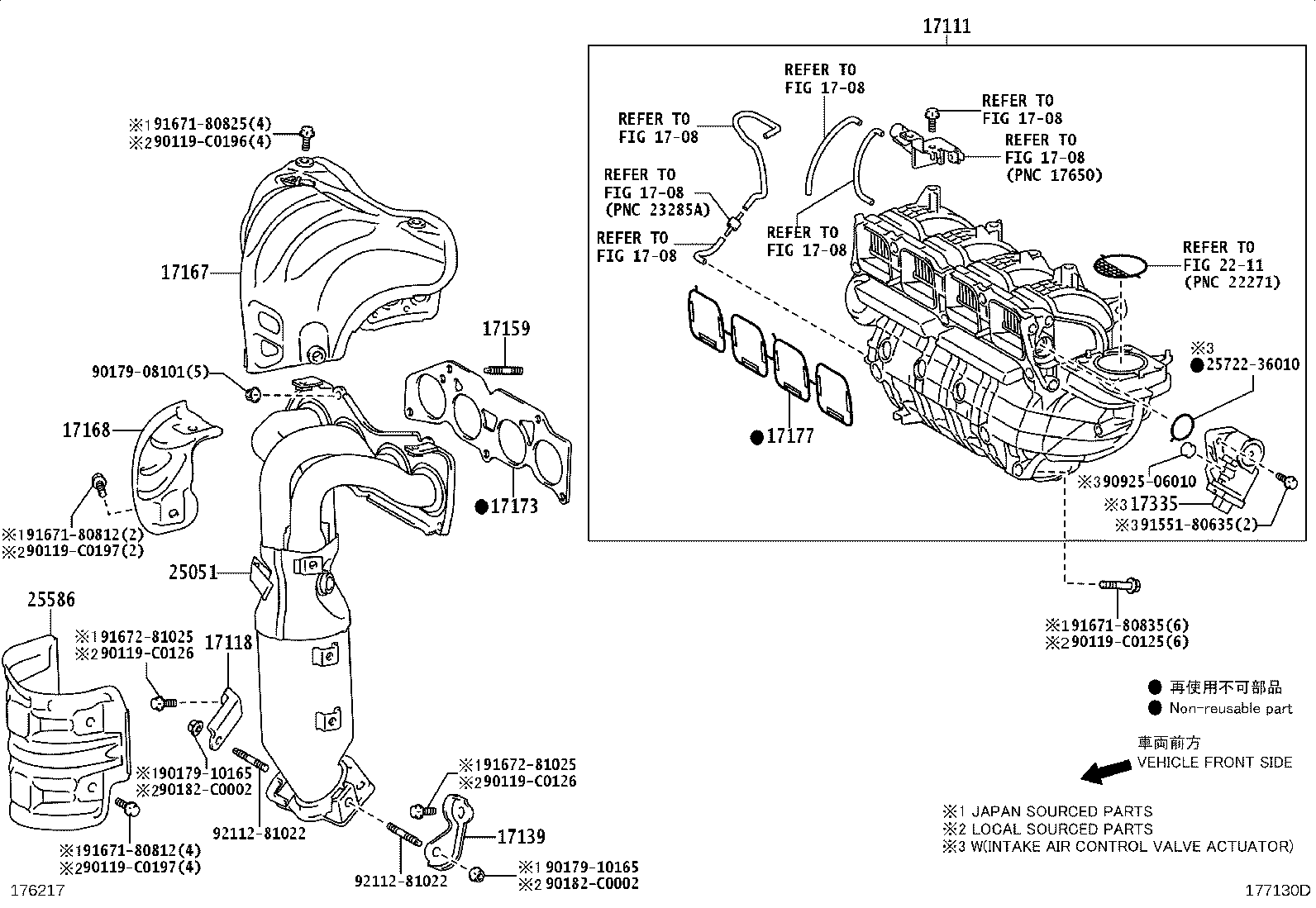 90126-C0010 BOLT, STUD(FOR MANIFOLD TO CYLINDER HEAD) product image