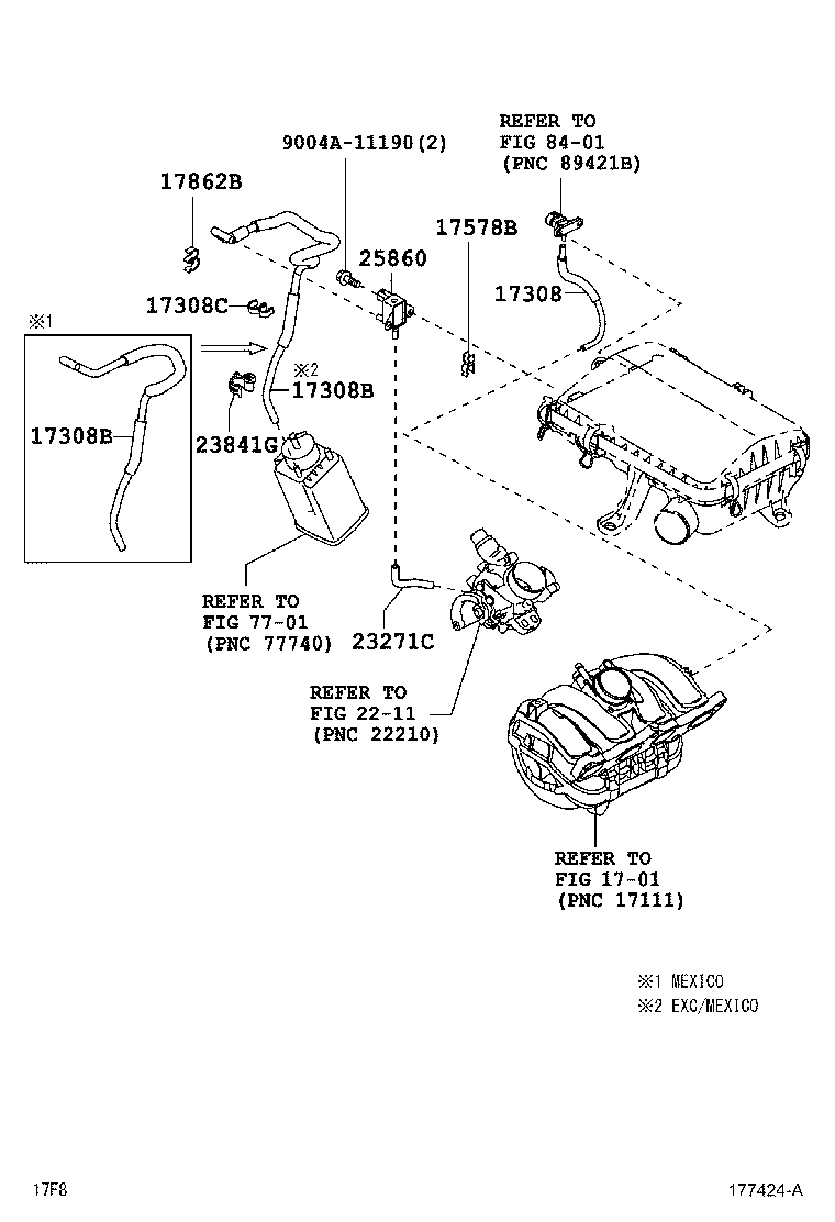 90044-64759 CLAMP, FUEL HOSE product image
