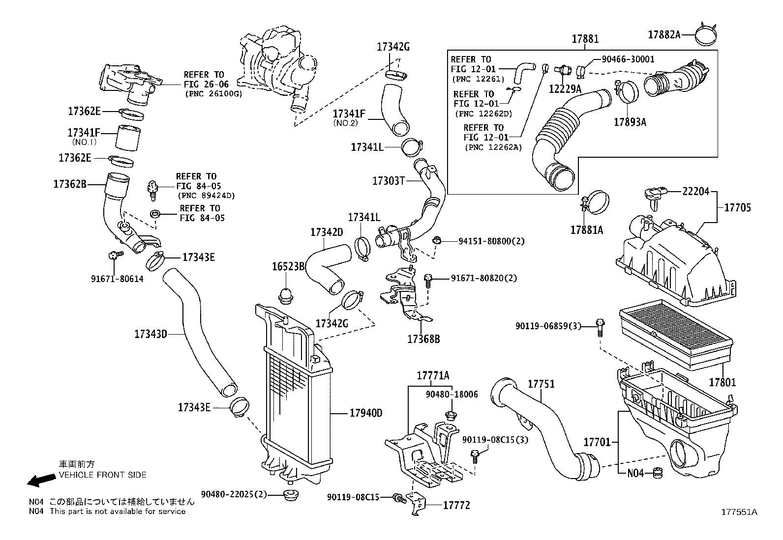 17700-47140 CLEANER ASSY, AIR product image