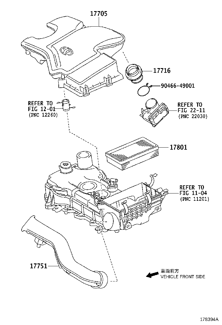 17344-21020 HOSE, AIR, NO.4 product image