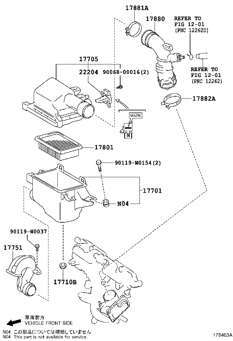 96136-41901 CLAMP OR CLIP(FOR AIR HOSE) product image