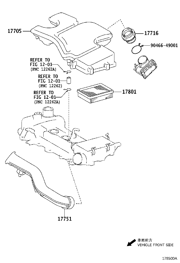 96136-41901 CLAMP OR CLIP(FOR AIR HOSE) product image