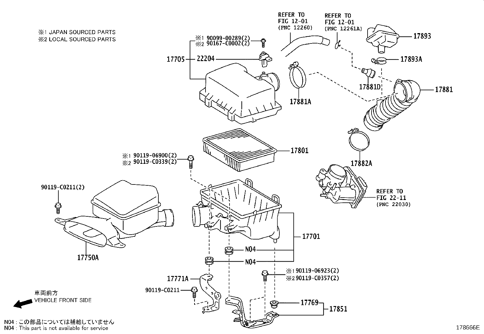 17705-0V070 CAP SUB-ASSY, AIR CLEANER product image