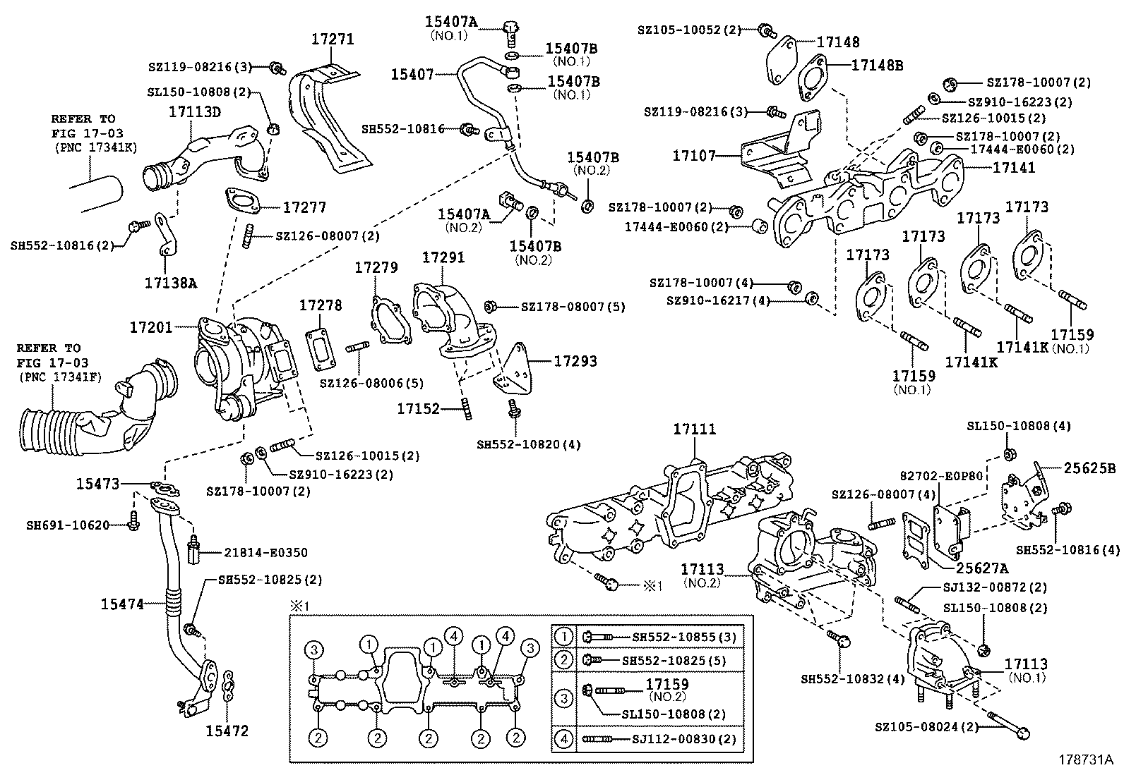 17101-48011 MANIFOLD, INTAKE product image