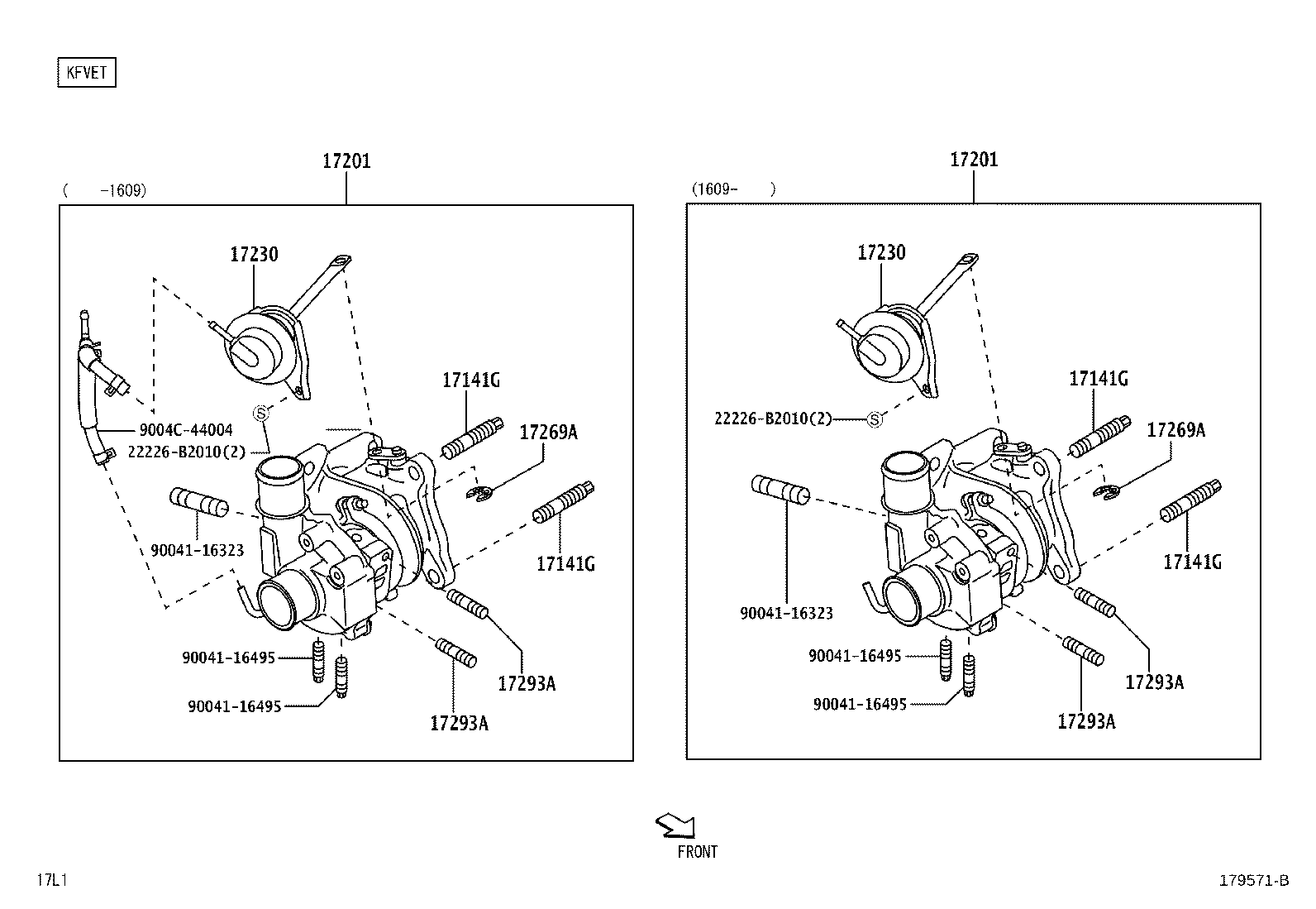 90041-16496 BOLT, STUD(FOR TURBOCHARGER) product image