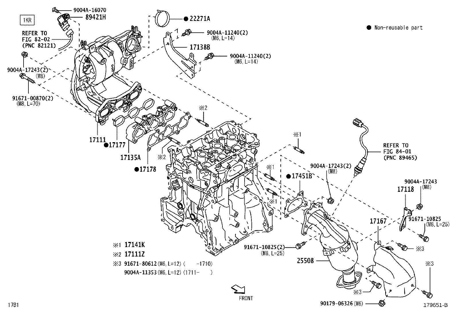 17101-BZ080 MANIFOLD, INTAKE product image