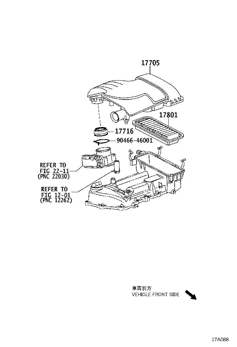 17344-21020 HOSE, AIR, NO.4 product image