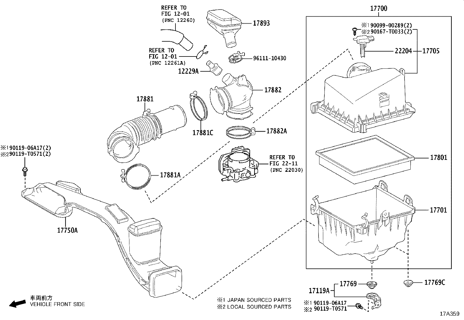 17705-F0140 CAP SUB-ASSY, AIR CLEANER product image