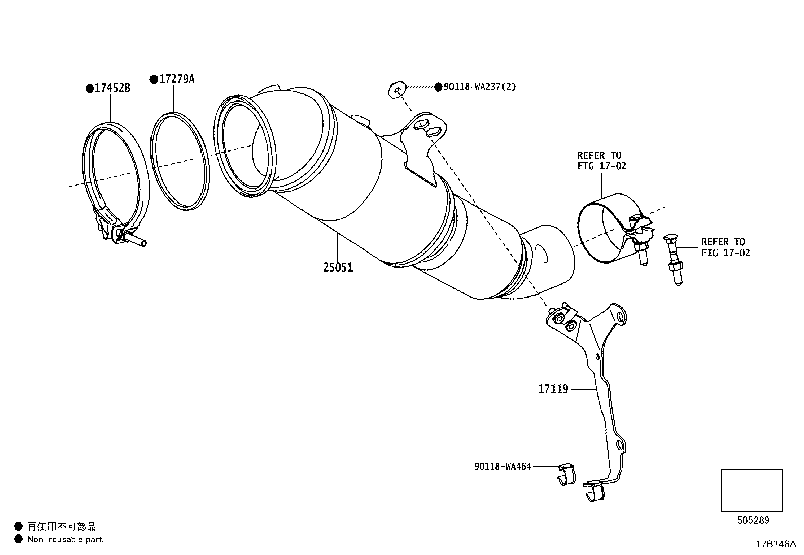 90118-WA527 GASKET(FOR TURBO OIL INLET PIPE) product image