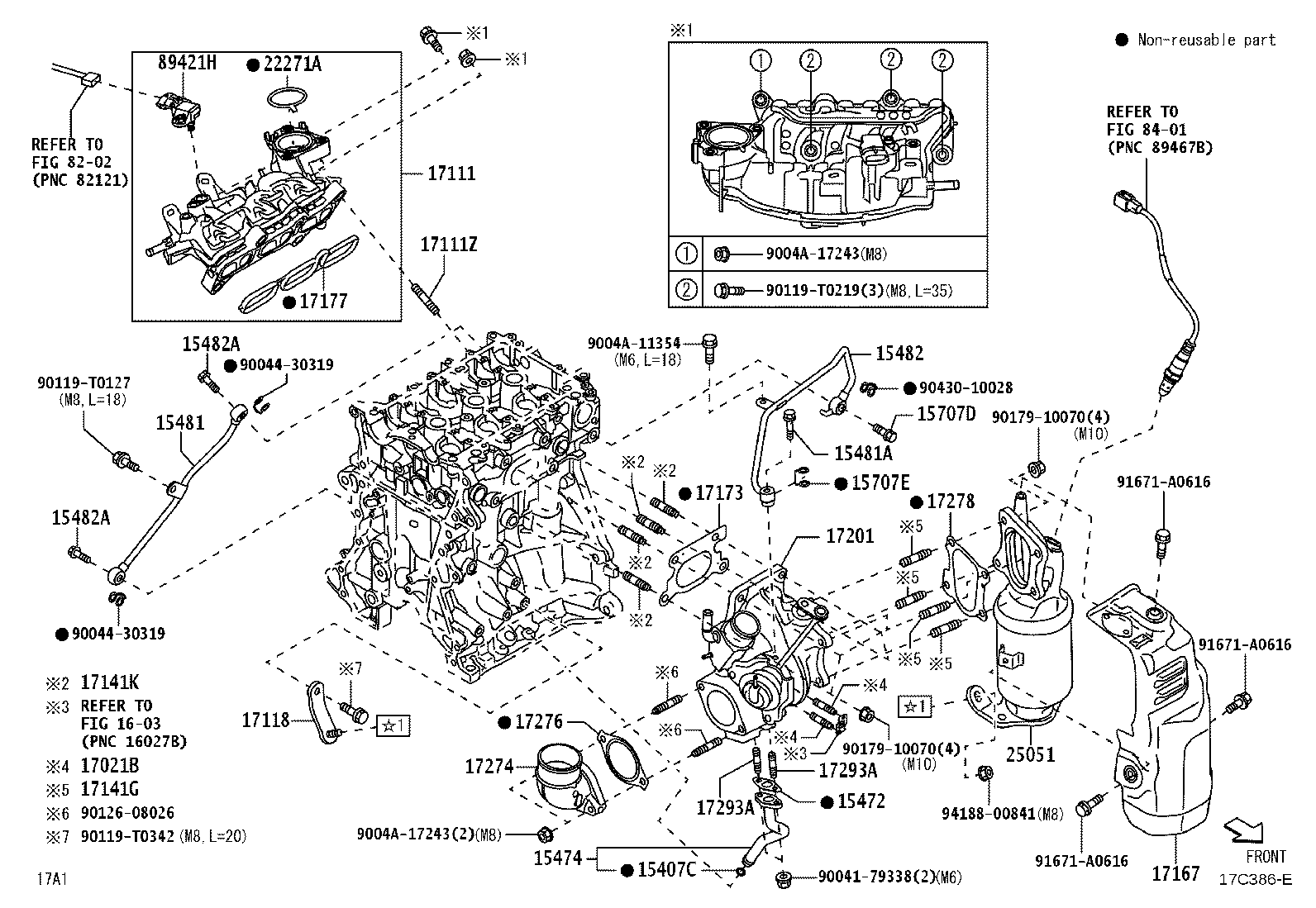 9004A-12008 BOLT, STUD(FOR EXHAUST MANIFOLD TO CYLINDER HEAD) product image