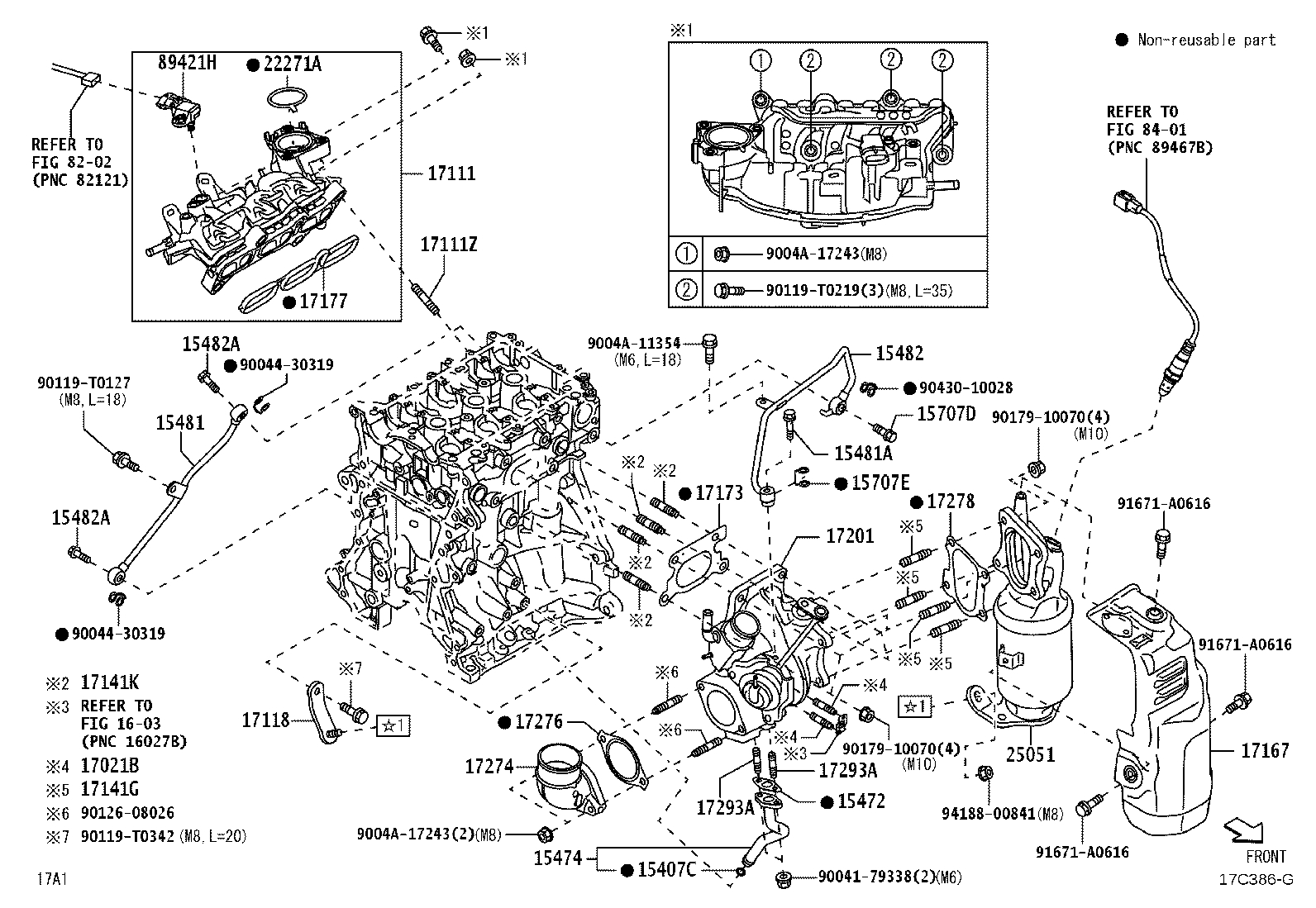 9004A-12008 BOLT, STUD(FOR EXHAUST MANIFOLD TO CYLINDER HEAD) product image