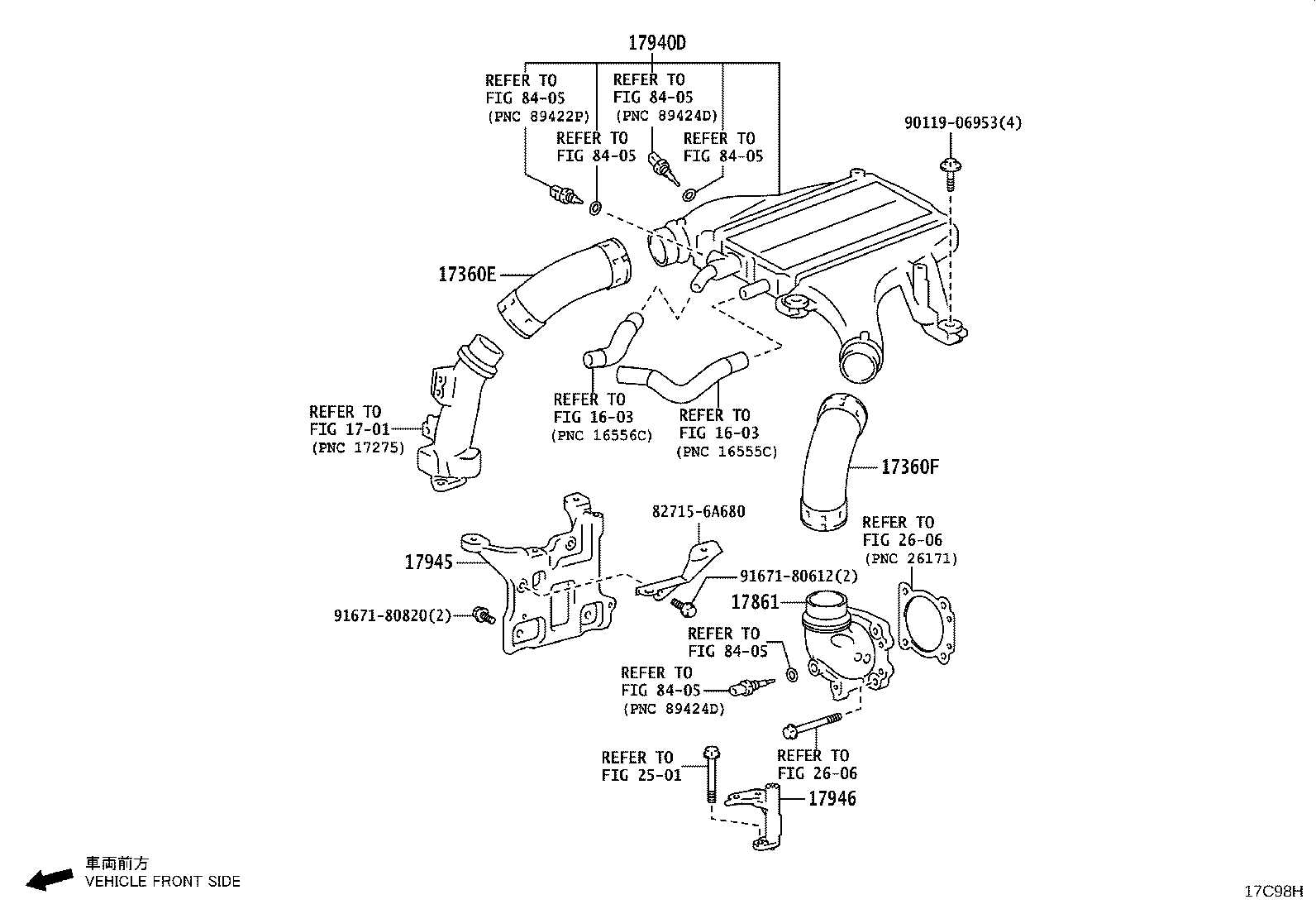 17700-17360 CLEANER ASSY, AIR product image