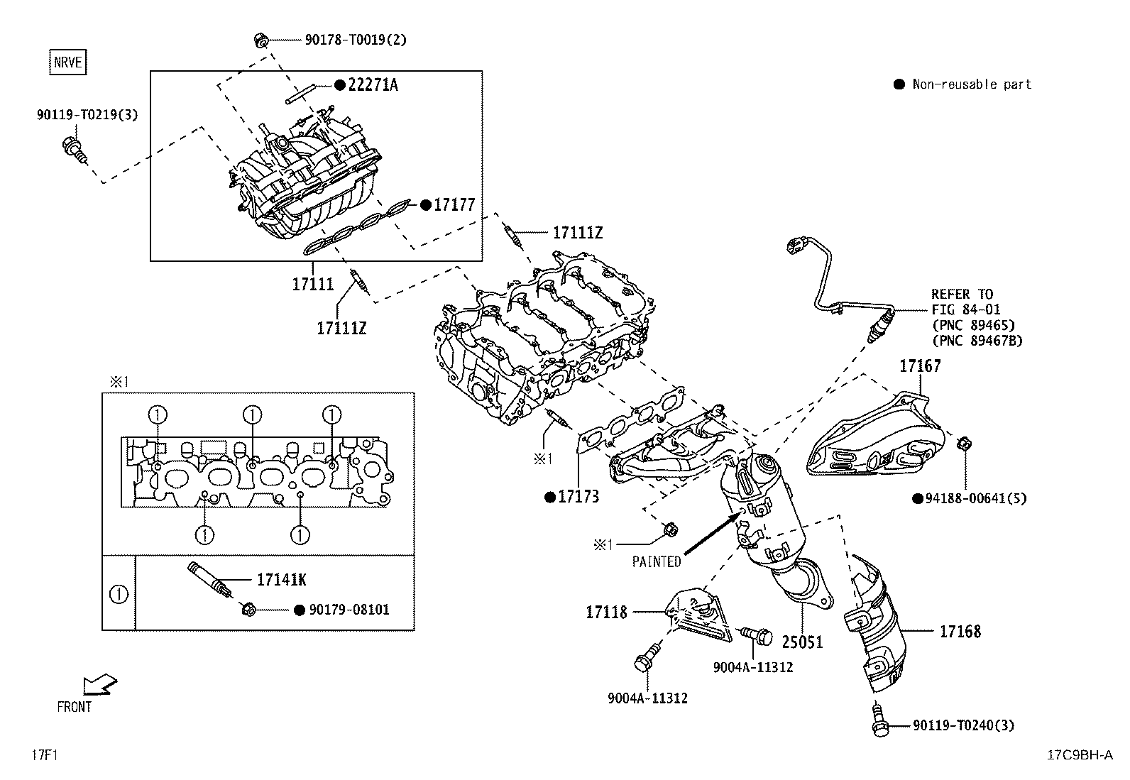17120-BZ080 MANIFOLD, INTAKE product image