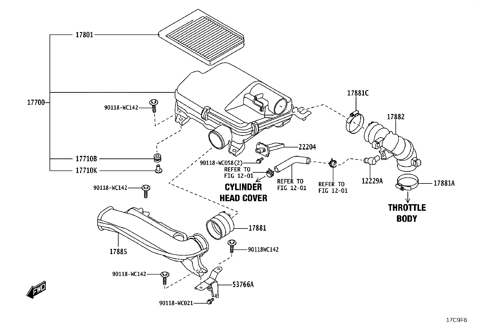 165B1-WC002 HOSE, AIR, NO.2(FOR INTERCOOLER) product image
