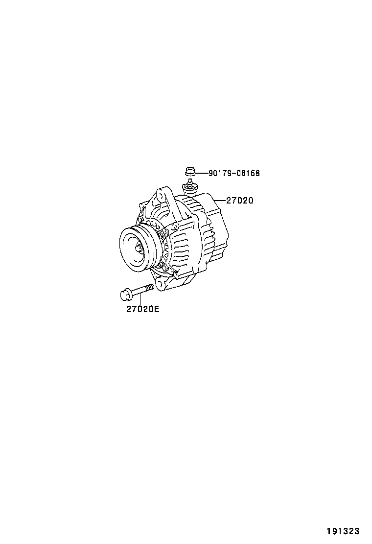 27360-0C050 COIL ASSY, ALTERNATOR product image