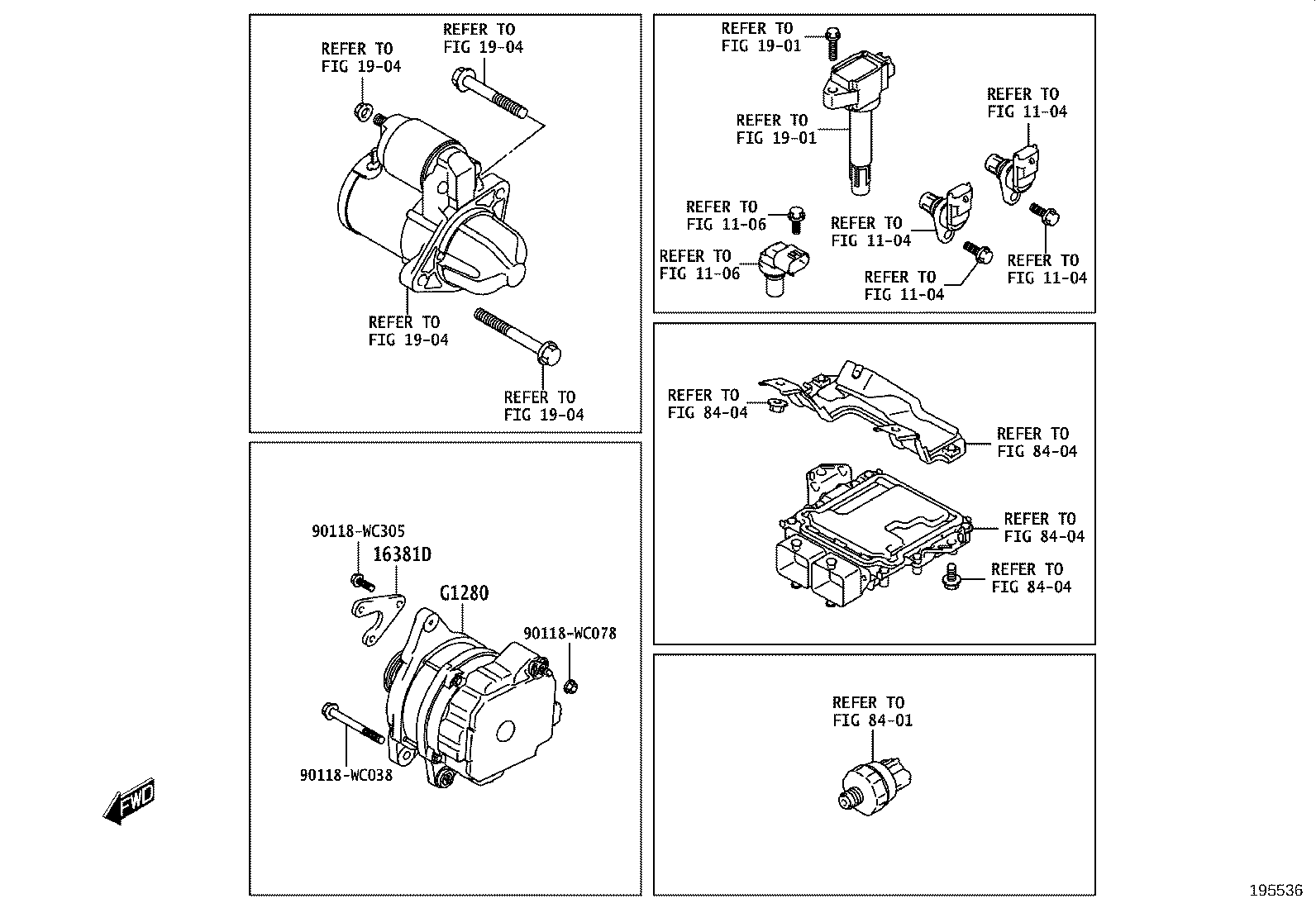16381-WC001 BAR, FAN BELT ADJUSTING product image