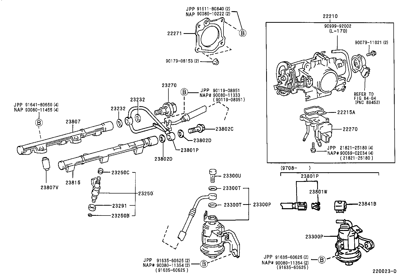 22270-03050 VALVE ASSY, IDLE SPEED CONTROL(FOR THLOTTLE BODY) product image