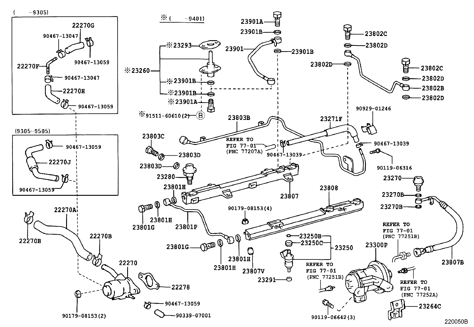 22210-50070 BODY ASSY, THROTTLE product image