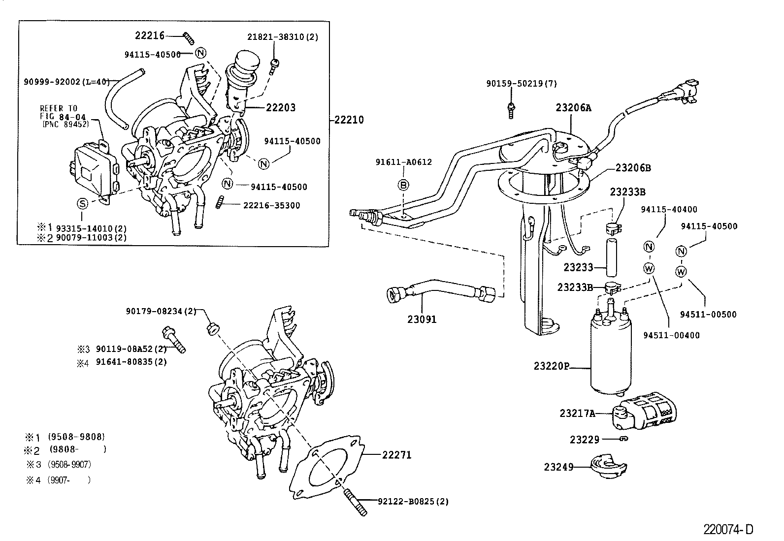 23221-75010 PUMP ASSY, FUEL product image