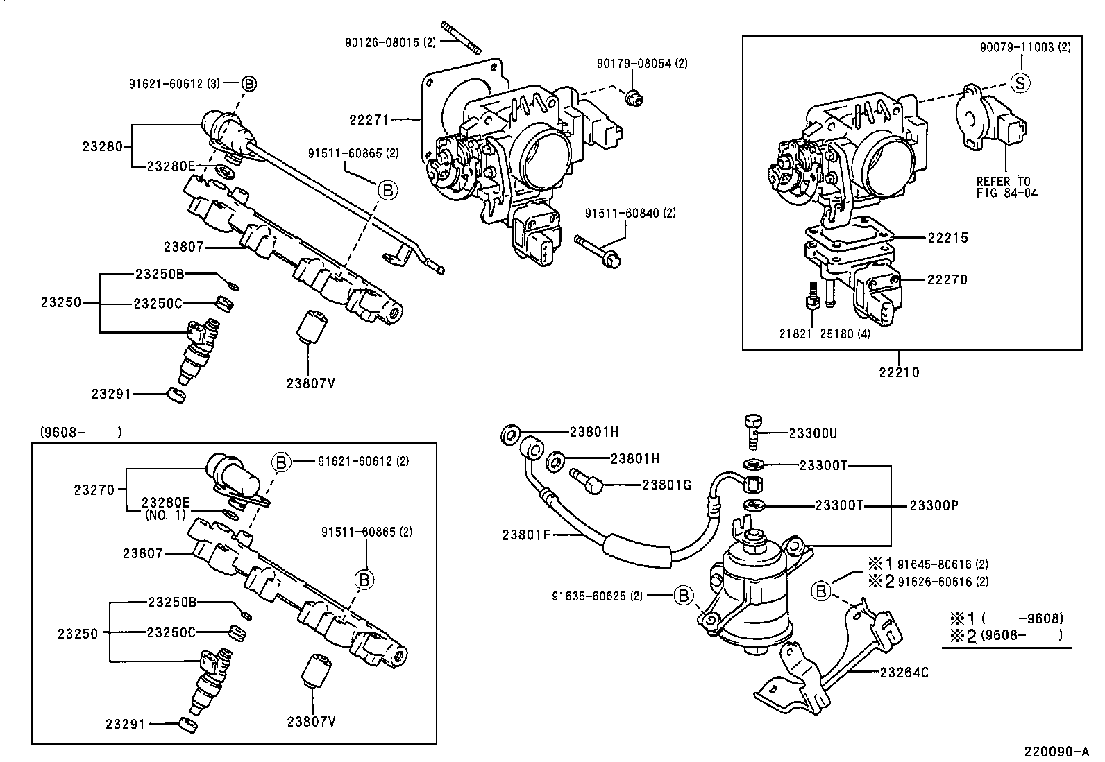 22210-11620 BODY ASSY, THROTTLE product image