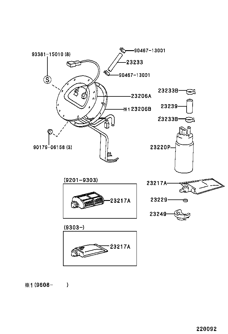 22210-46100 BODY ASSY, THROTTLE product image