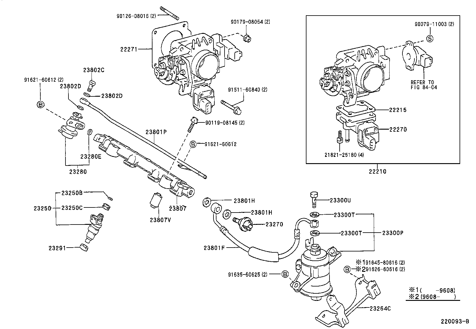 22210-11620 BODY ASSY, THROTTLE product image