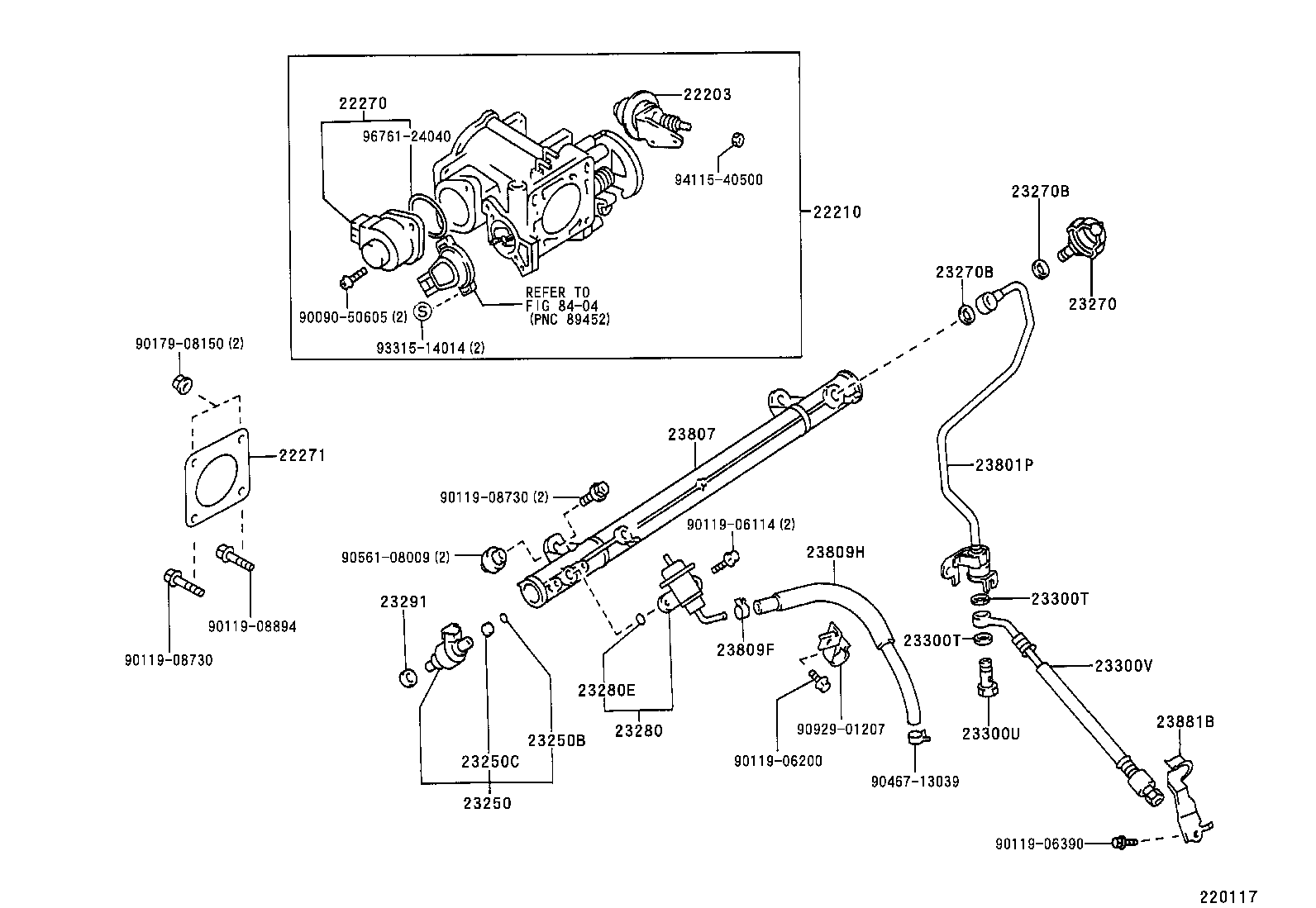 22210-46360 BODY ASSY, THROTTLE product image