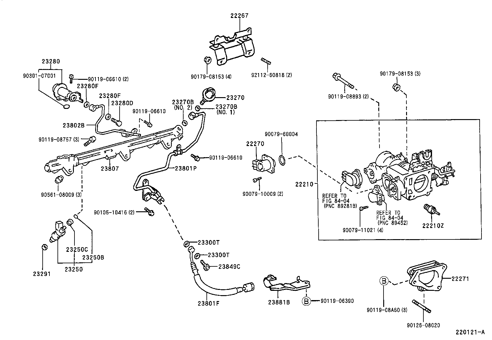 22210-46360 BODY ASSY, THROTTLE product image