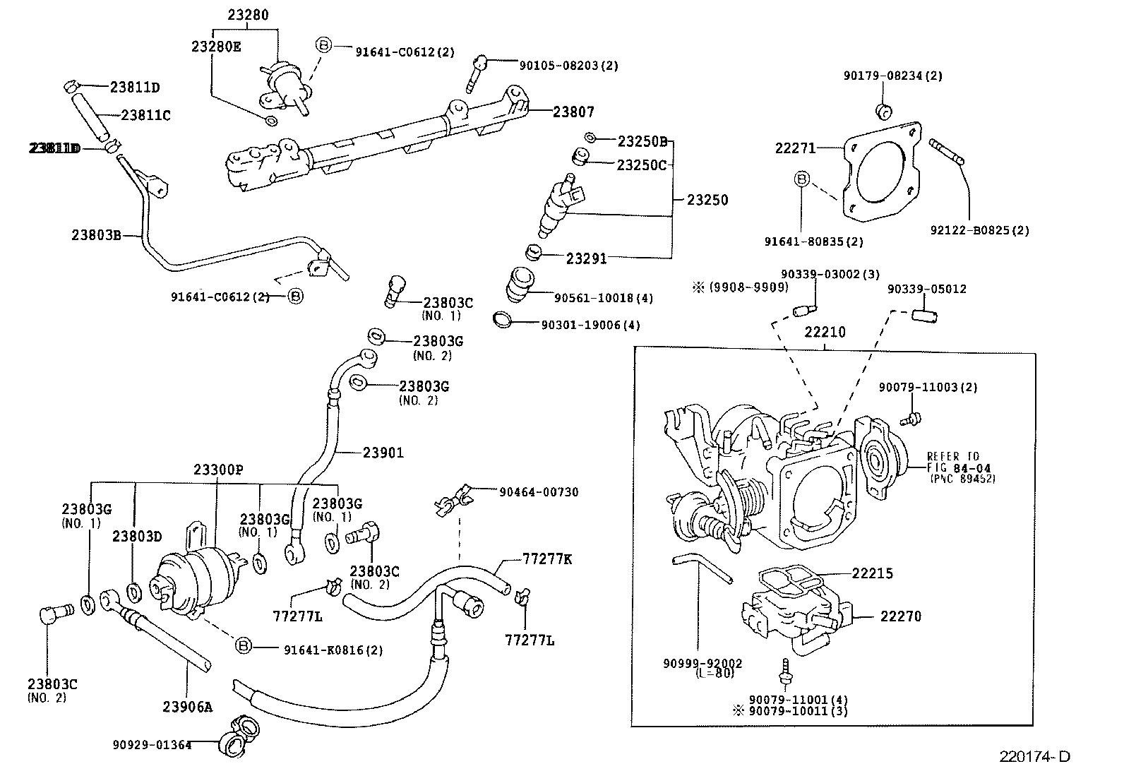 23901-75020 TUBE SUB-ASSY, FUEL product image