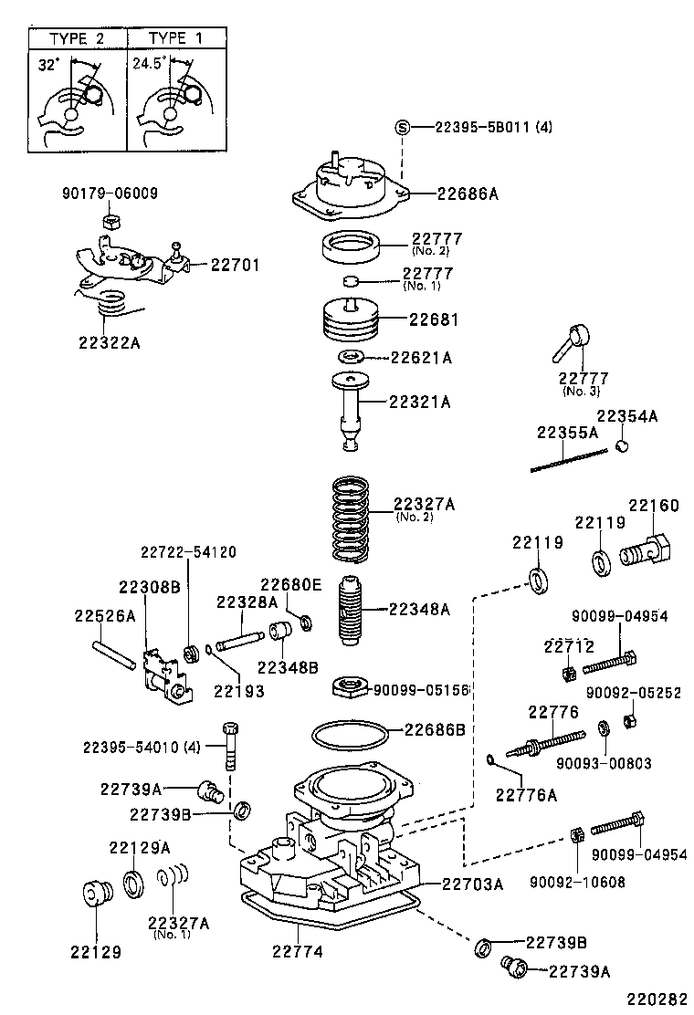 22101-1C250 HOUSING SUB-ASSY, INJECTION PUMP product image