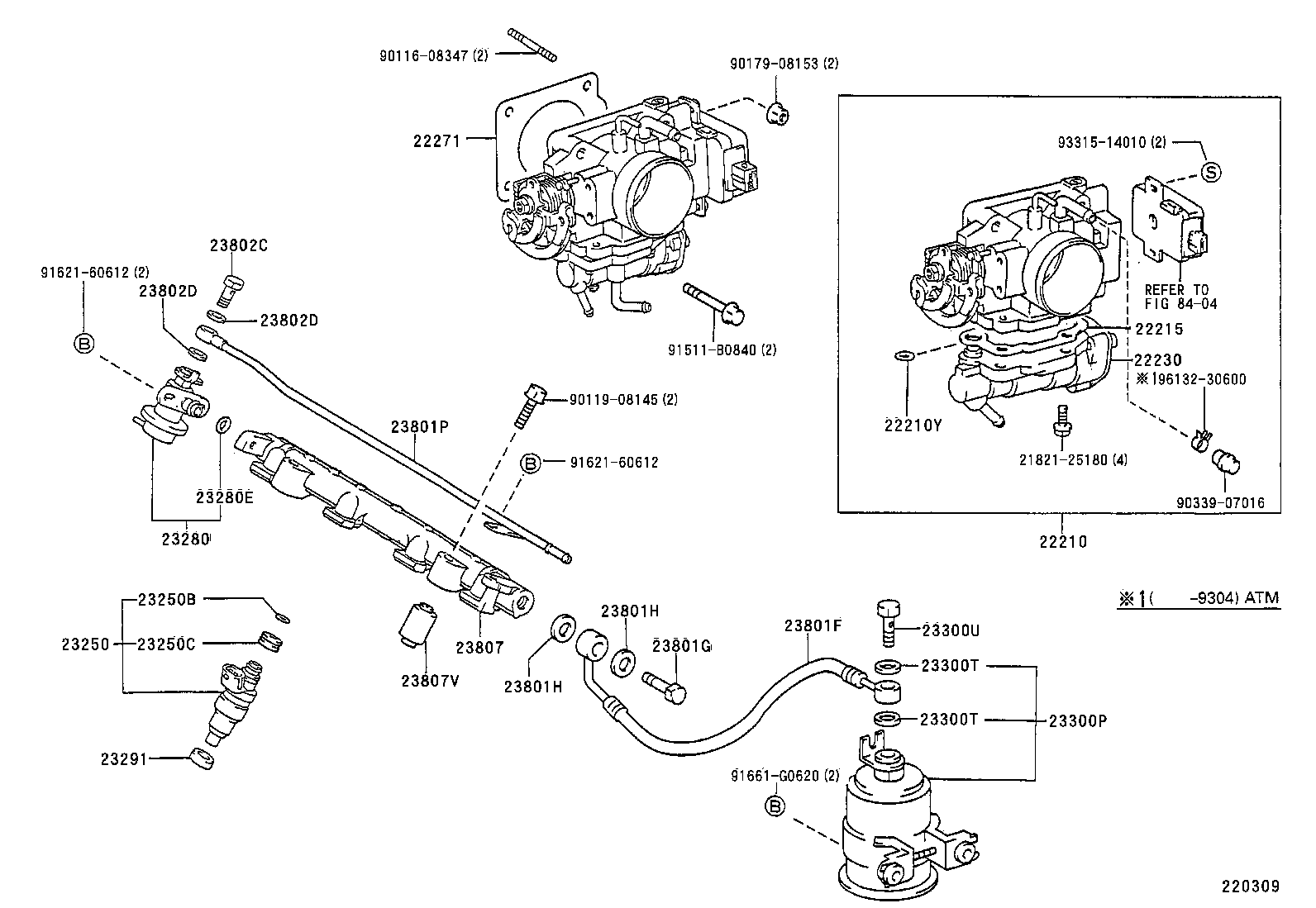 22210-11270 BODY ASSY, THROTTLE product image