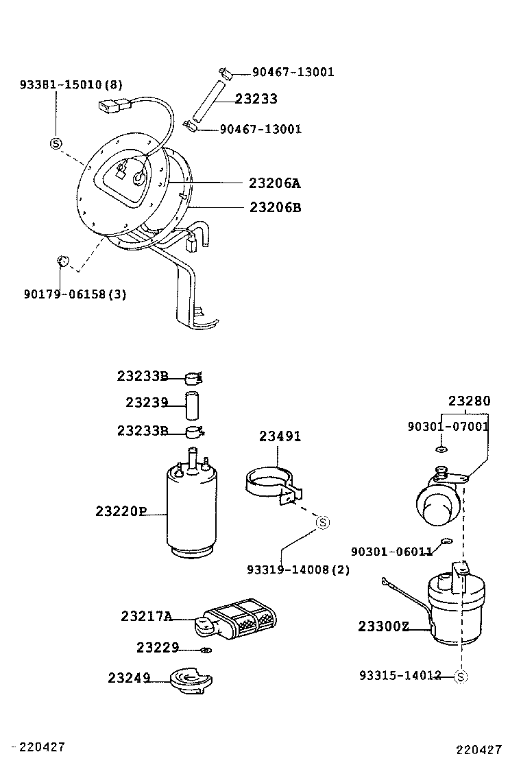 22210-50070 BODY ASSY, THROTTLE product image