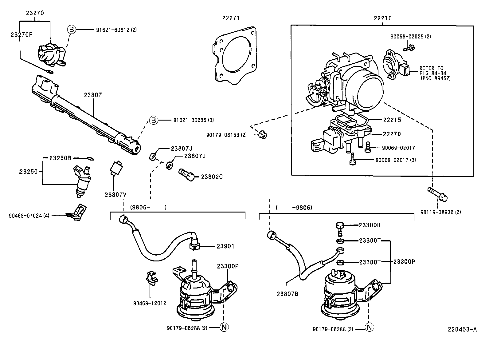 16261-28030 HOSE, WATER BY-PASS, NO.1 product image