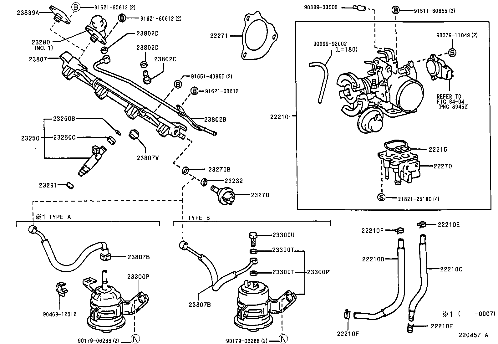 16261-28030 HOSE, WATER BY-PASS, NO.1 product image