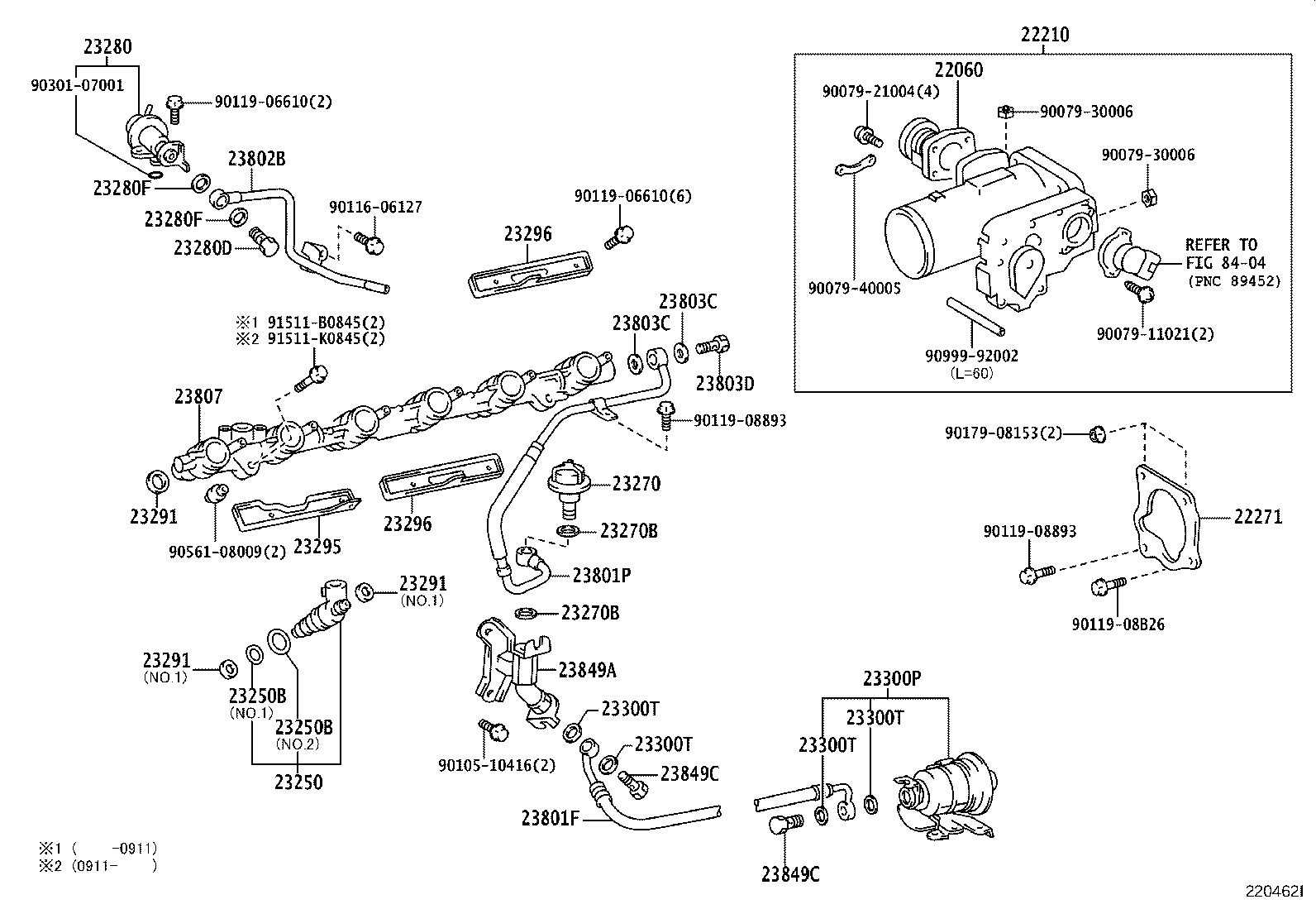 22030-46050 BODY ASSY, THROTTLE product image