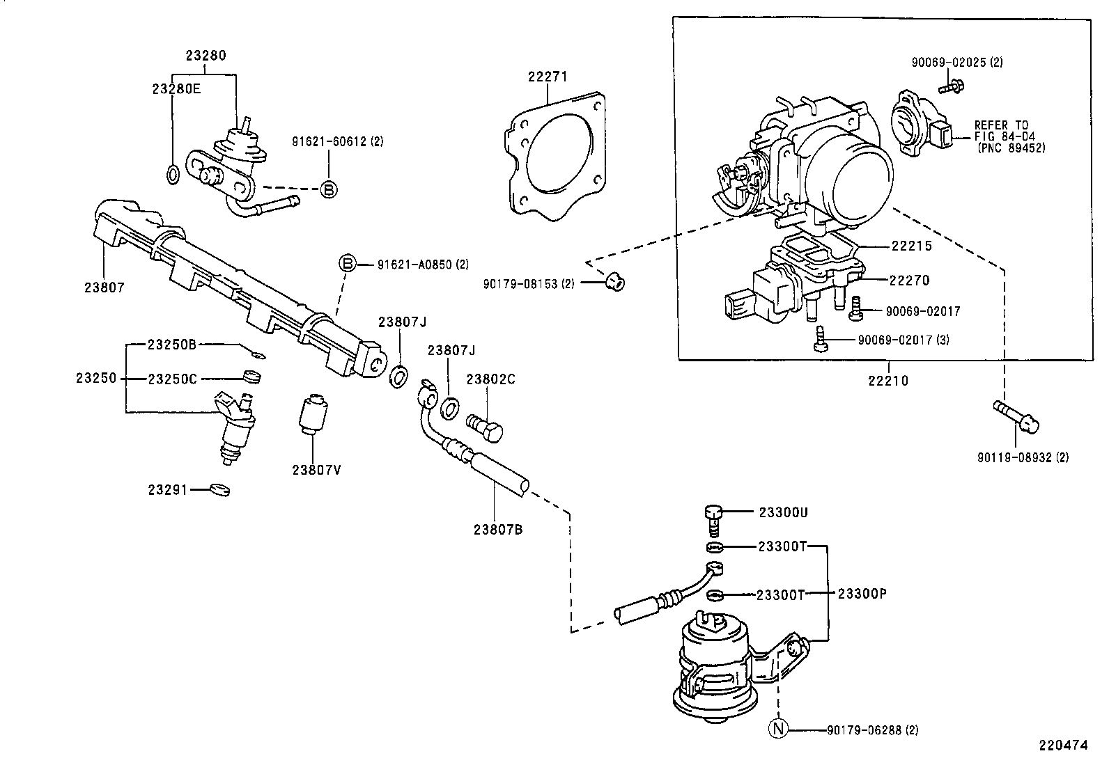 16261-28030 HOSE, WATER BY-PASS, NO.1 product image